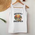 Desert Dreamer Colorful Retro Vintage Custom V2 Women Tank Top Basic Casual Daily Weekend Graphic Funny Gifts
