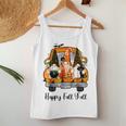 Gnome Witch Halloween Pumpkin Autumn Fall Happy Fall Yall Women Tank Top Basic Casual Daily Weekend Graphic Personalized Gifts