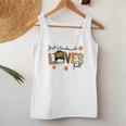 Just A Teacher Who Loves Fall Women Tank Top Basic Casual Daily Weekend Graphic Funny Gifts
