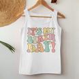 My Birthday Retro Groovy Birthday Women Ns Girls Women Tank Top Basic Casual Daily Weekend Graphic Personalized Gifts