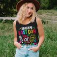 Happy Last Day Of Kindergarten School Funny Teacher Students Women Tank Top Basic Casual Daily Weekend Graphic Gifts for Her