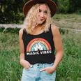 Womens Magic Vibes Cute Matching Vacation Tops Women Tank Top Basic Casual Daily Weekend Graphic Gifts for Her