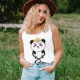 6 Year Old Gifts Cute Panda Birthday Girl 6Th Birthday Funny Women Tank Top Basic Casual Daily Weekend Graphic Gifts for Her