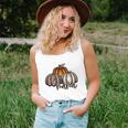 Mama Pumpkin Leaopard Orange Pumpkins Fall Women Tank Top Basic Casual Daily Weekend Graphic Gifts for Her