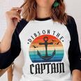 Funny Captain Wife Dibs On The Captain V11 Women Baseball Tee Raglan Graphic Shirt