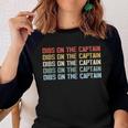 Captains Wife Dibs On The Captain Funny Boating Quote Women Baseball Tee Raglan Graphic Shirt