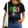 Oes Star Necklace Order Of The Eastern Star Women T-shirt