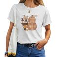 Autumn I Love Fall Thanksgiving Women T-shirt