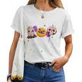 Im Just Here For The Candy Halloween Cute Lollipop Sweets Women T-shirt