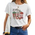 Retro Christmas All I Want For Christmas Is More Coffee Women T-shirt