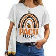 Scary Halloween Pacu Nurse Rainbow Post Anesthesia Care Unit Women T-shirt