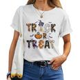 Trick Or Teach Teacher Halloween Costume Women T-shirt