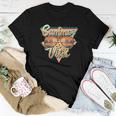 Boho Vintage Summer Vibes Custom Women T-shirt Funny Gifts