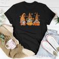 Gnome Fall Coffee Gnome Pumpkin Autumn Gnomes Thanksgiving Women T-shirt Personalized Gifts