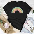 Hippie Rainbow Make Art Not War Custom Women T-shirt Funny Gifts