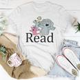Read Book Club Piggie Elephant Pigeons Teacher Women T-shirt Personalized Gifts