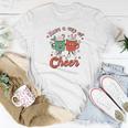 Retro Christmas Have A Cup Of Cheer Women T-shirt Funny Gifts