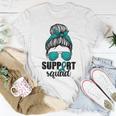Support Gifts, Cancer Support Shirts, Messy Bun Shirts, Support Shirts, Bun Shirts