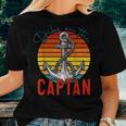Captain Wife Dibs On The Captain Vintage V2 Women T-shirt Gifts for Her
