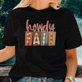 Howdy Fall Funny Present Women T-shirt Gifts for Her