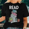 Teacher Library Read Book Club Piggie Elephant Pigeons Women T-shirt Gifts for Her