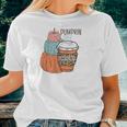 Pumpkin Spice Kinda Girl Fall V2 Women T-shirt Casual Daily Crewneck Short Sleeve Graphic Basic Unisex Tee