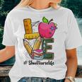 First Day Of School Nurse Life Back To School Love Nurse Women T-shirt Gifts for Her