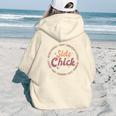 Funny Thanksgiving Side Chick Aesthetic Words Graphic Back Print Hoodie Gift For Teen Girls