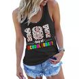 101 Days Of School Dalmatian Dog Cute Women Flowy Tank