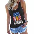 4Th July Eagle Merica America Independence Day Patriot Usa Gift Women Flowy Tank