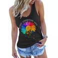 Accept Understand Love Autism Sunflower Tshirt Women Flowy Tank