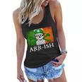 Arr-Ish Irish Pirate St Patricks Day Flag Tshirt Women Flowy Tank