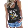 Autism Mom Unbreakable Tshirt Women Flowy Tank