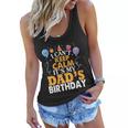 Baloons And Cake I Cant Keep Calm Its My Dads Birthday Cute Gift Women Flowy Tank