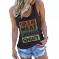 Bbq Smoker Funny Vintage Grilling Meat Smoking Tshirt Women Flowy Tank