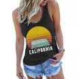 Beach Bum California Hippie Van Women Flowy Tank