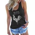 Big Cock Rooster Tshirt Women Flowy Tank