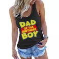 Cartoony Dad Of The Birthday Boy Tshirt Women Flowy Tank