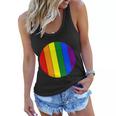 Circle Lgbt Gay Pride Lesbian Bisexual Ally Quote Women Flowy Tank