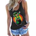 Dabbing Leprechaun Funny Irish Dab St Patricks Day Women Flowy Tank