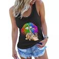 Dont Judge What You Dont Understand Lgbt Pride Lips Women Flowy Tank