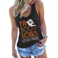 Faboolous Assistant Principal On Halloween Party Funny Ghost Women Flowy Tank