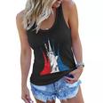 Fourth Of July Fighter Jets Red White Blue 4Th American Flag Women Flowy Tank