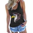Funny Bald Eagle Mullet With American Flag 4Th Of July Gift Women Flowy Tank
