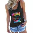 Funny Mom Of The Birthday Girl Mama Tie Dye Women Flowy Tank