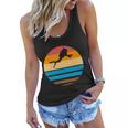 Funny Retro Scuba Diving Graphic Design Printed Casual Daily Basic Women Flowy Tank