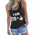 I Am 80 Middle Finger 80Th Birthday Gift Tshirt Women Flowy Tank