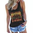 I Cant I Have Plans In The Garage Vintage Auto Car Gift Women Flowy Tank