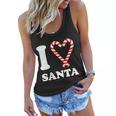 I Heart Santa Candy Cane T-Shirt Graphic Design Printed Casual Daily Basic Women Flowy Tank I Heart Santa Candy Cane T-Shirt Graphic Design Printed Casual Daily Basic Women Flowy Tank