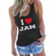I Love Jam I Heart Jam Women Flowy Tank